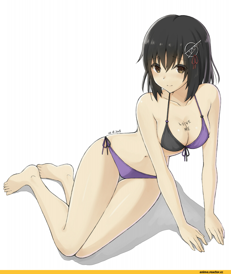 Anime Ero Swim, Anime Ero, Haguro, Kantai Collection, aemu (august life), Anime Art, Anime