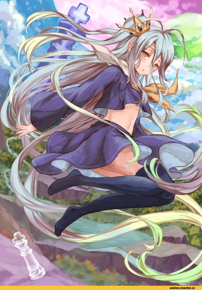 Shiro (NGNL), No Game No Life, Anime Art, ten-chan (eternal s), Anime