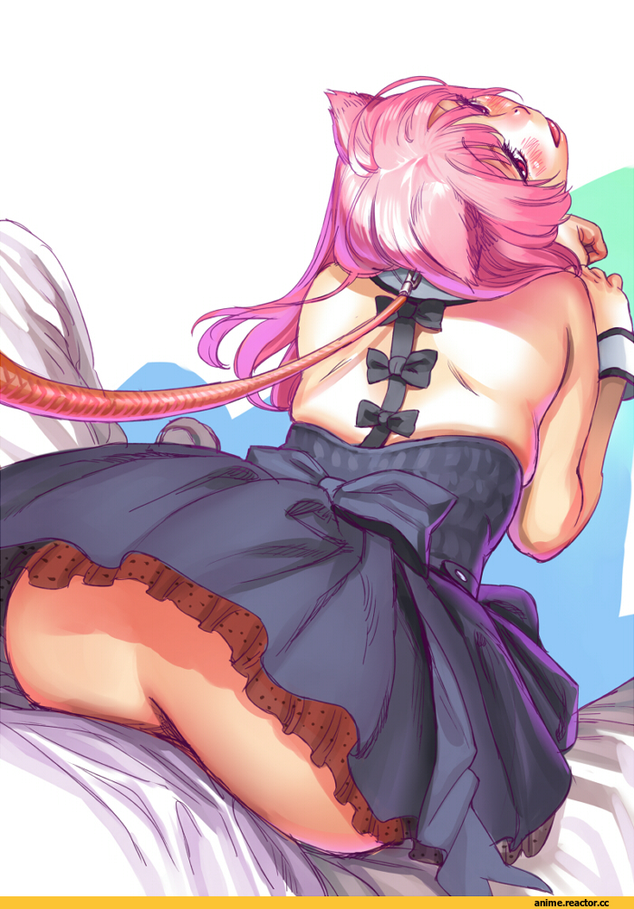 Smoke (flyx21), Неко, Animal Ears, Anime Original, Anime Art, Anime Ero, Adult BDSM, oshiri, Anime