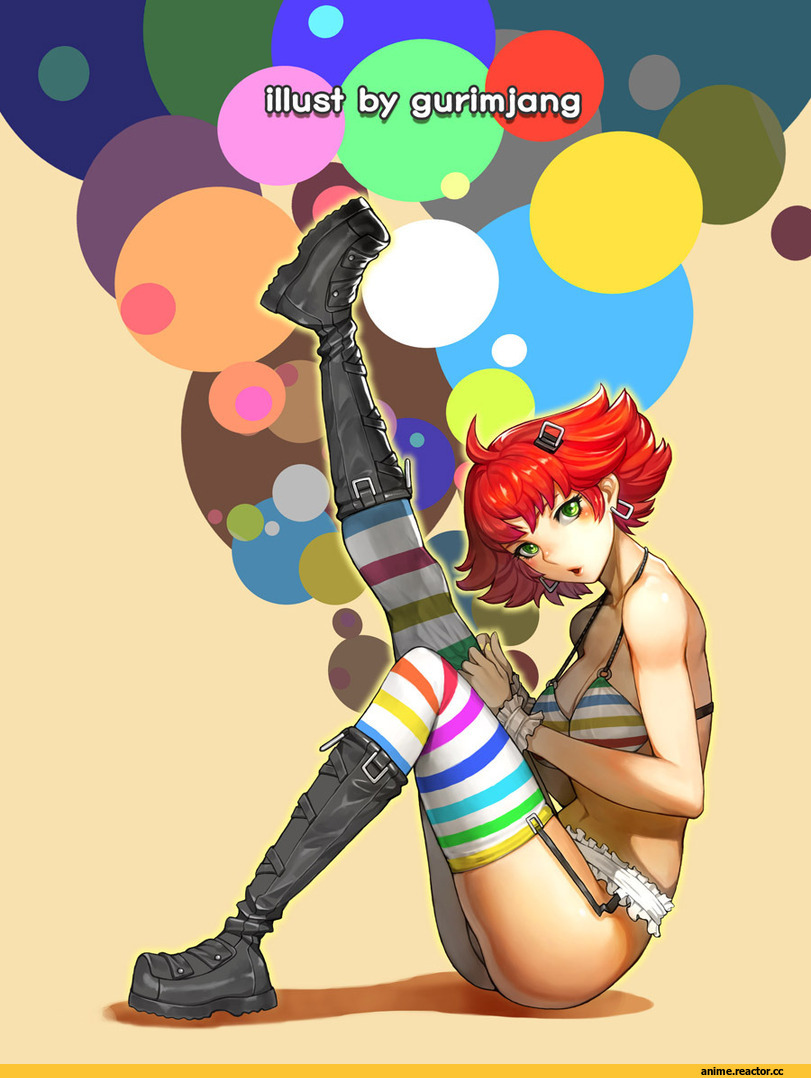 Anime Art, gurimjang, Anime Ero Swim, Anime Ero, Anime