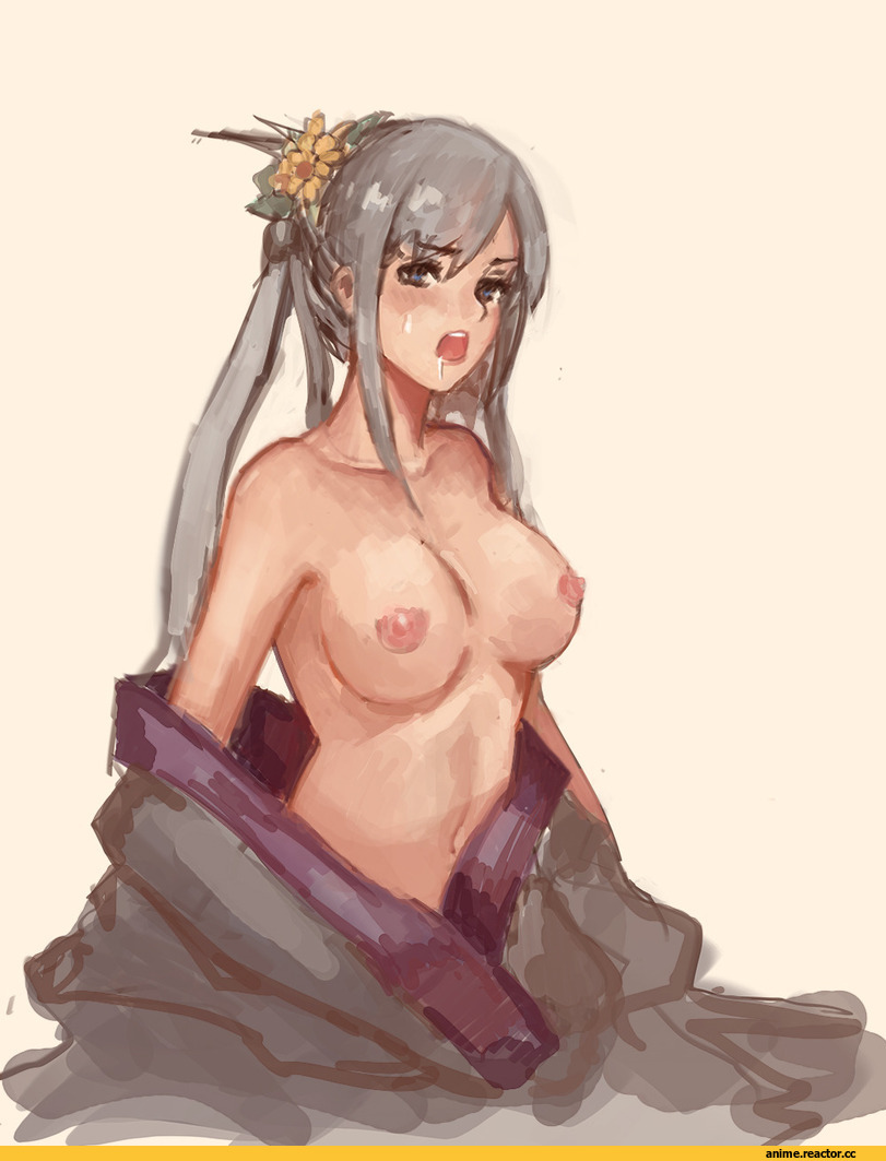 Anime Art, shevan, Anime Paint, Anime Ero, Warship Girls R, Anime Ero Oppai, kaga (Warship Girls R), Anime