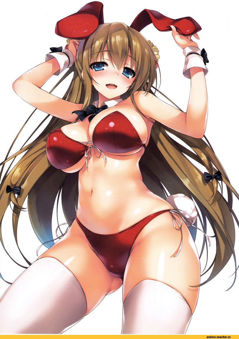 Tomose Shunsaku, Anime Art, Anime Ero, Usagimimi, Animal Ears, Anime