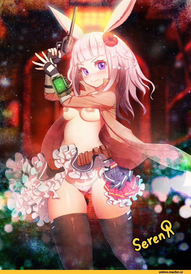 Anime Original, Anime Art, Anime Ero, Animal Ears, Adult pantsu, serenaq, Anime