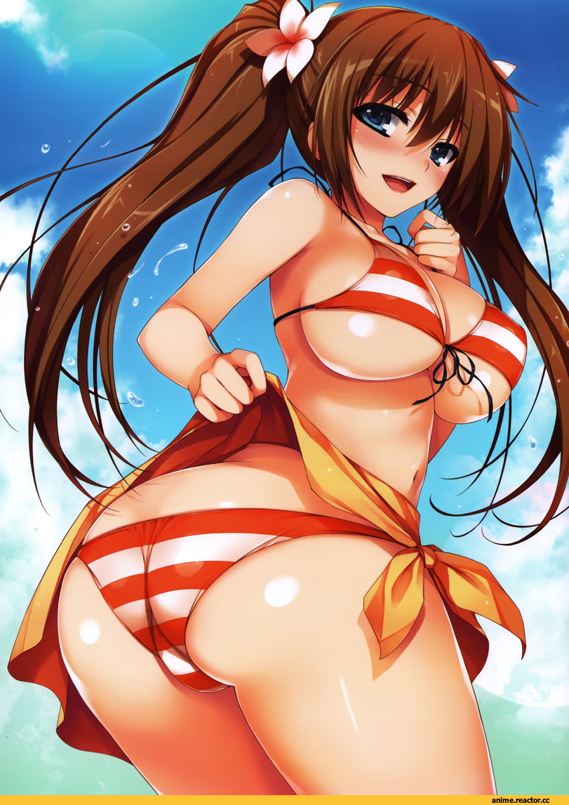 Tomose Shunsaku, Anime Art, Anime Ero Swim, Anime Ero, хайрез, oshiri, Anime