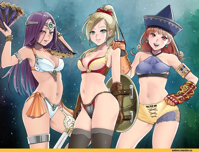 Anime Art, Pao (Otomogohan), Anime Ero, Опасные Няшки, Anime Няши, Dragon Quest, Игры, Anime