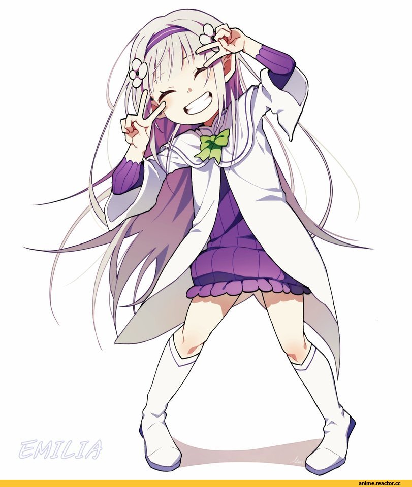 Emilia (re zero), Re Zero Kara Hajimeru Isekai Seikatsu, Aim re0, Anime