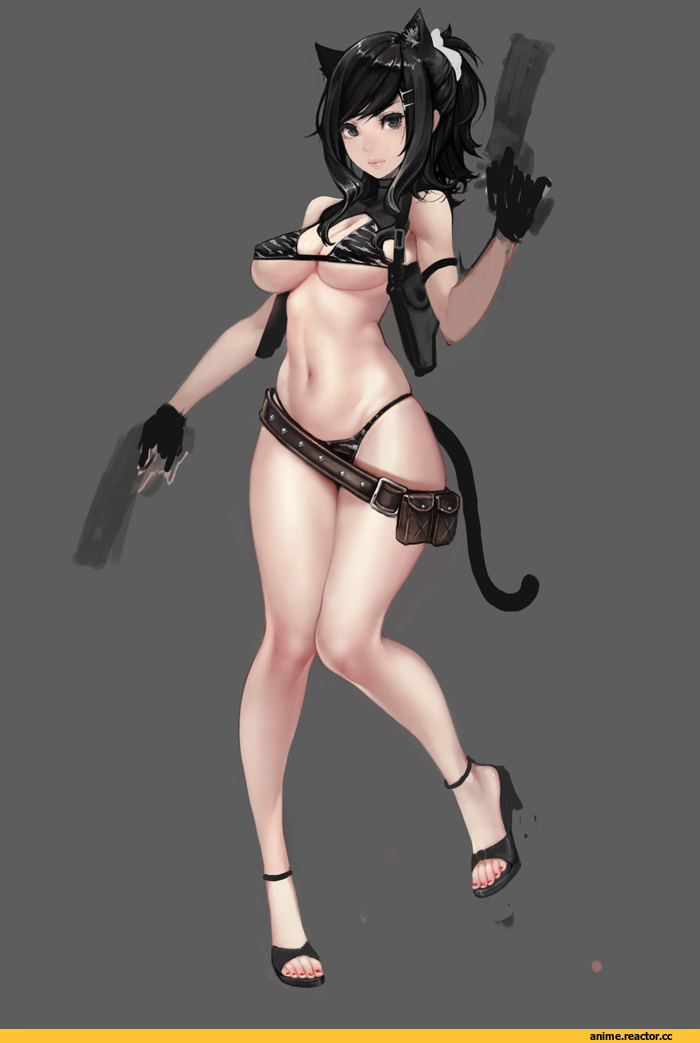 Anime Original, Anime Art, Anime Ero, fasces, Animal Ears, neko, Anime