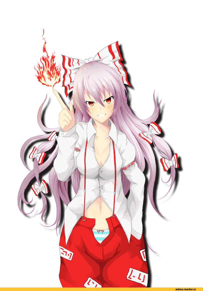 Fujiwara no Mokou, Touhou Project, Adult pantsu, Anime Ero, Anime