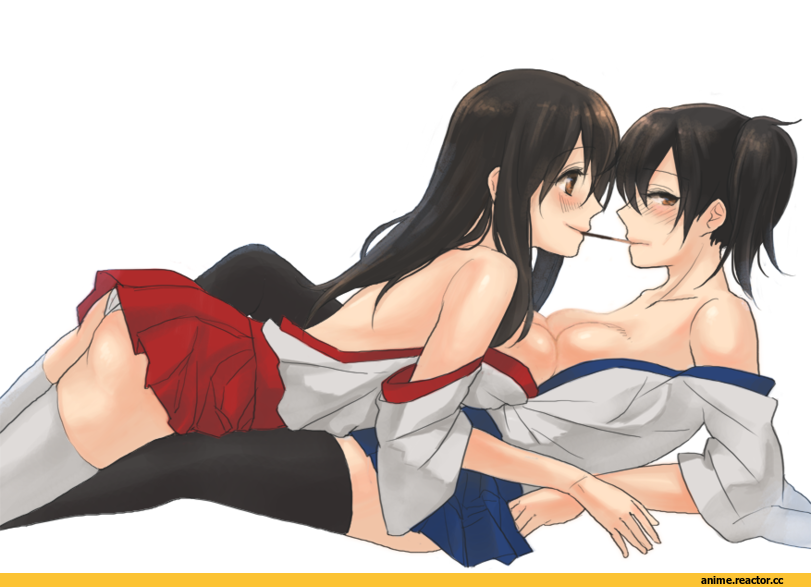 Akagi (Kantai Collection), Kantai Collection, Kaga (Kantai Collection), Anime Ero Yuri, Anime Ero, Adult pantsu, Anime
