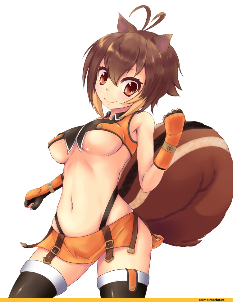 Risumimi, Animal Ears, Blazblue, Игры, makota nanaya, Makoto Nanaya, Anime Ero, Anime