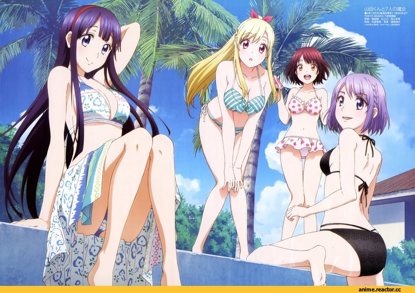 Yamada-kun to 7-nin no Majo, Anime Ero Swim, Anime Ero, Anime
