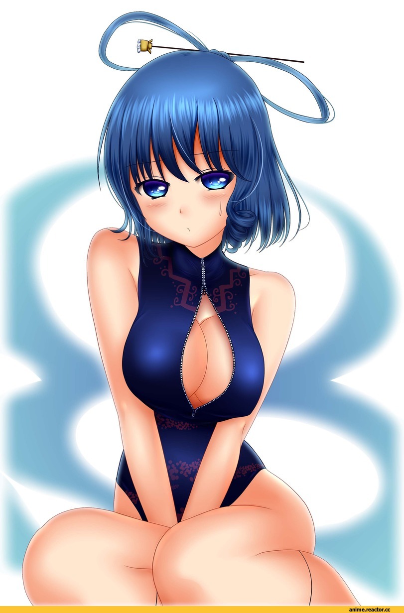 Anime Art, shounen (hogehoge), Anime Ero, Anime Ero Swim, Touhou Project, Kaku Seiga, Anime