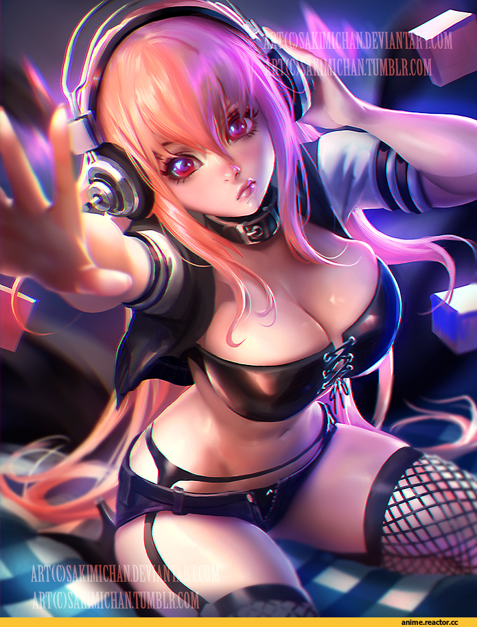 Sakimichan, Super Sonico, Anime Ero, Anime