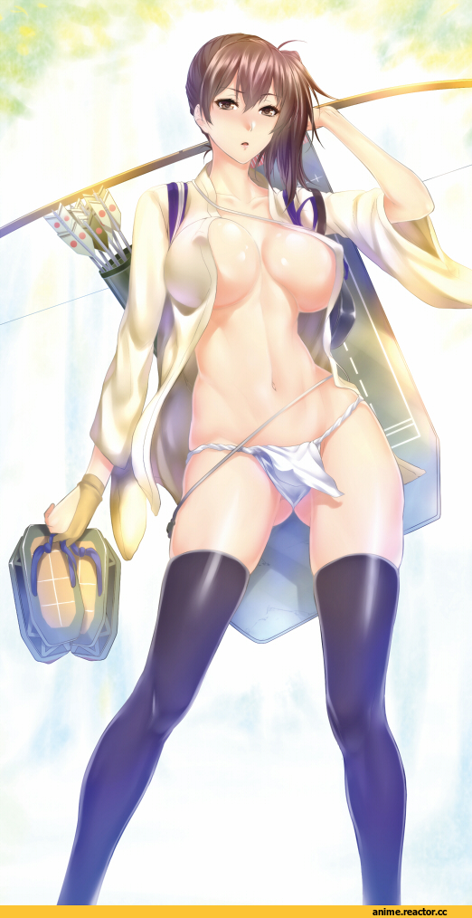 Kaga (Kantai Collection), Kantai Collection, Anime Ero, Zucchini, Anime Art, Adult pantsu, Anime