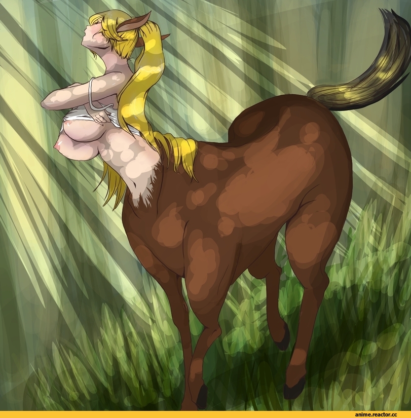 Monster Girl (Anime), Anime Art, Centaur Girl (Anime), Anime Ero, Anime Ero Oppai, Anime
