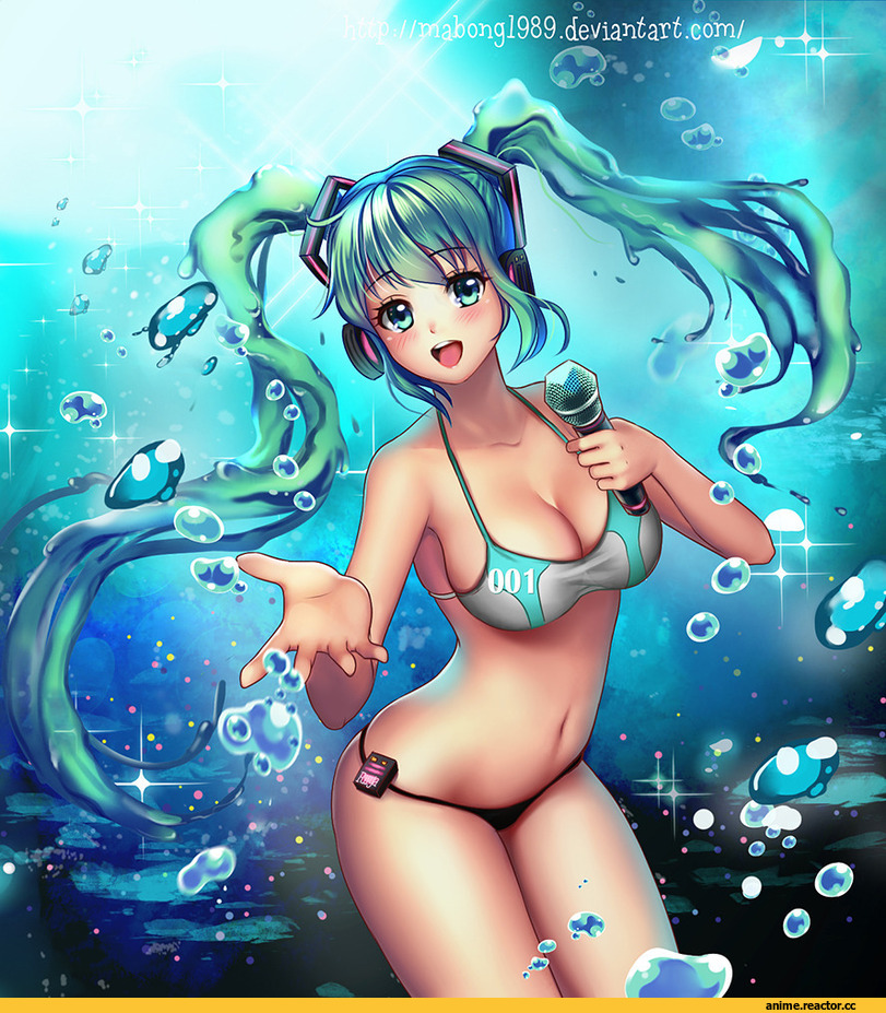 Vocaloid, Hatsune Miku, Anime Ero, Anime Ero Swim, Anime