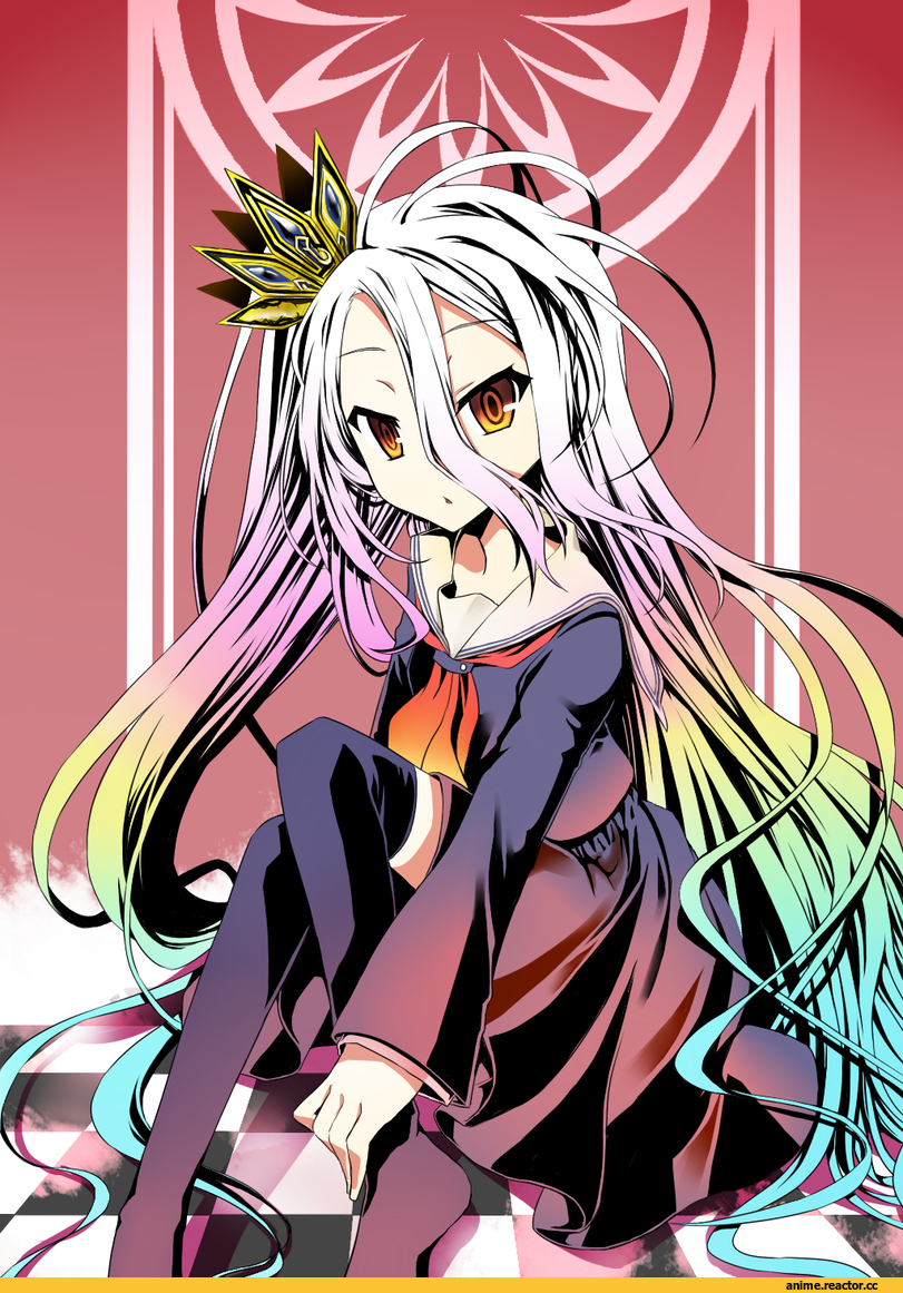 No Game No Life, Shiro, Anime Art, Shiro (NGNL), Anime