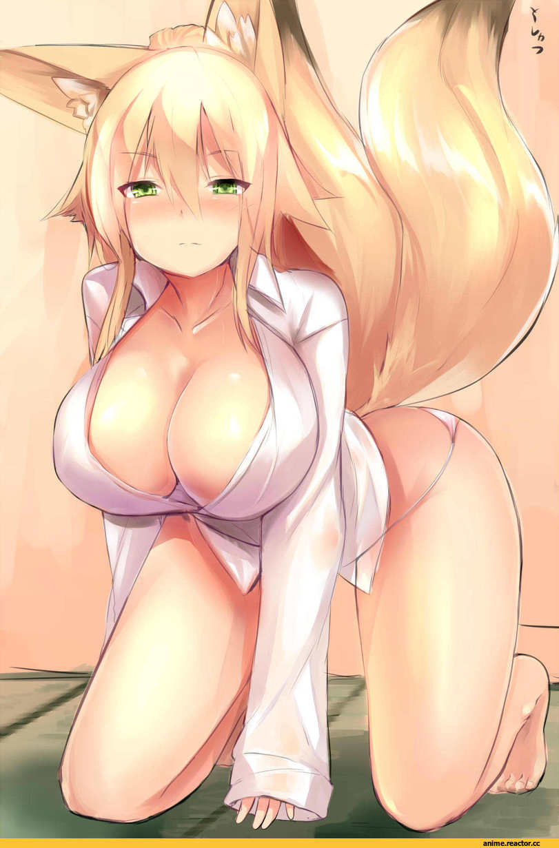 kokonoe tsubaki, Anime Ero, Kitsune, Animal Ears, Anime