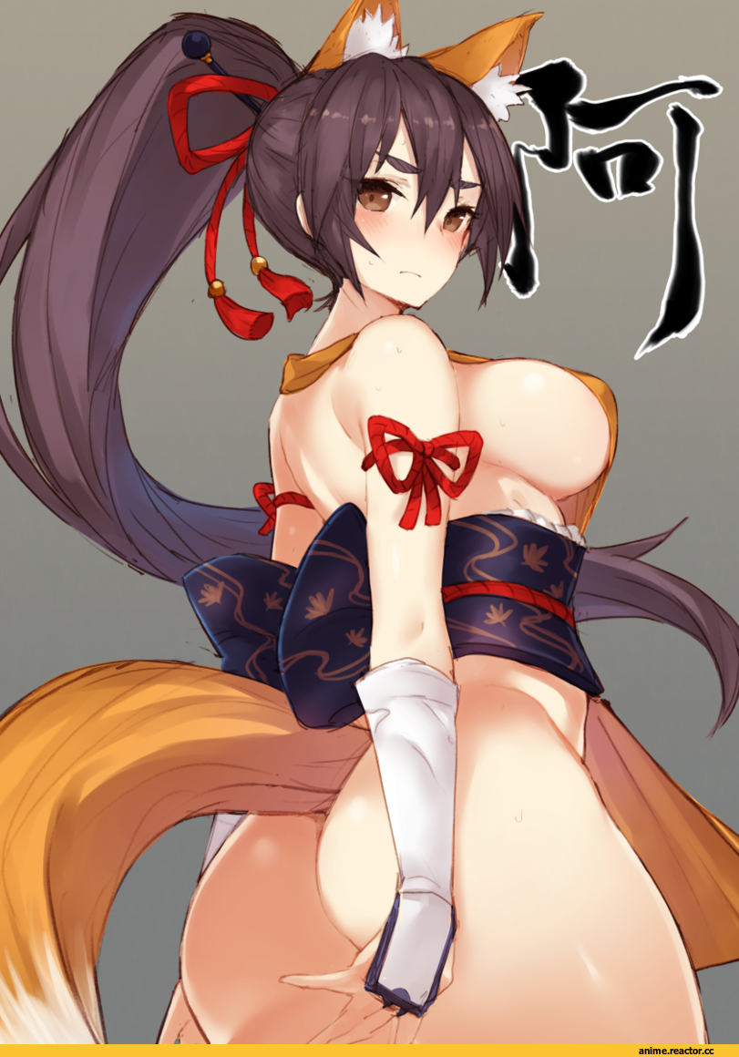 show by rock!!, a (show by rock!!), inayama, oshiri, Anime Ero, Kitsune, Animal Ears, Anime