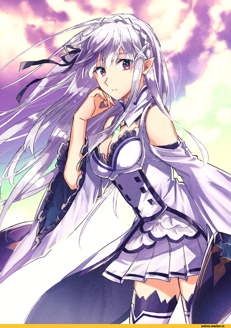 Re Zero Kara Hajimeru Isekai Seikatsu, Emilia (re zero), gaa (butsugen), Anime