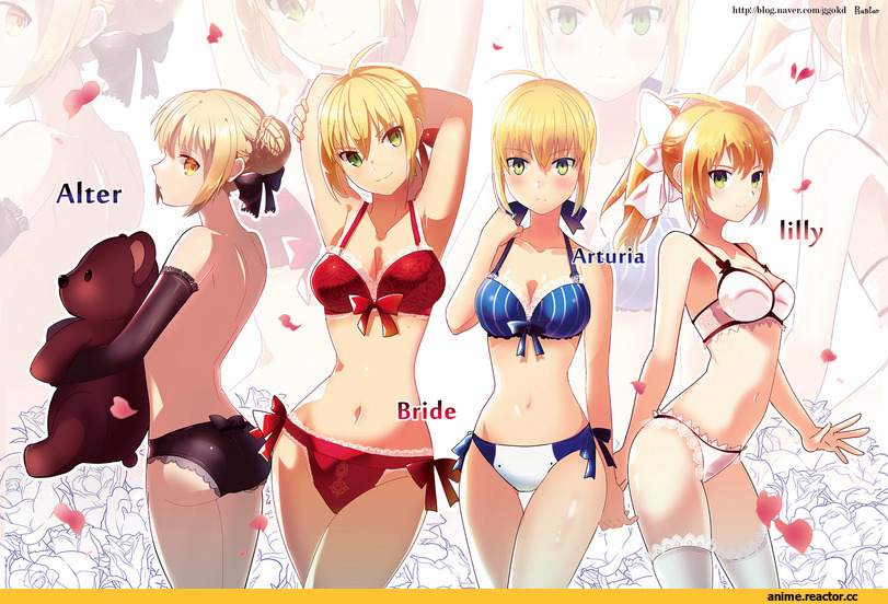 Fate (series), Saber (Fate), Saber Extra, Saber Lily, Saber Alter, jeran (ggokd), Adult pantsu, Anime Ero, Anime