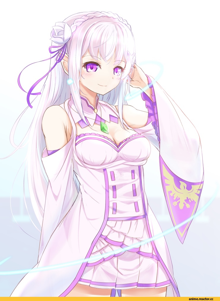 Emilia (re zero), Re Zero Kara Hajimeru Isekai Seikatsu, Aoi Usagi, artist, Anime Art, Anime