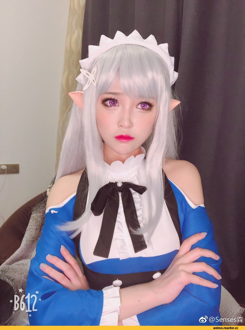 Anime Cosplay, Emilia (re zero), Re Zero Kara Hajimeru Isekai Seikatsu, Anime