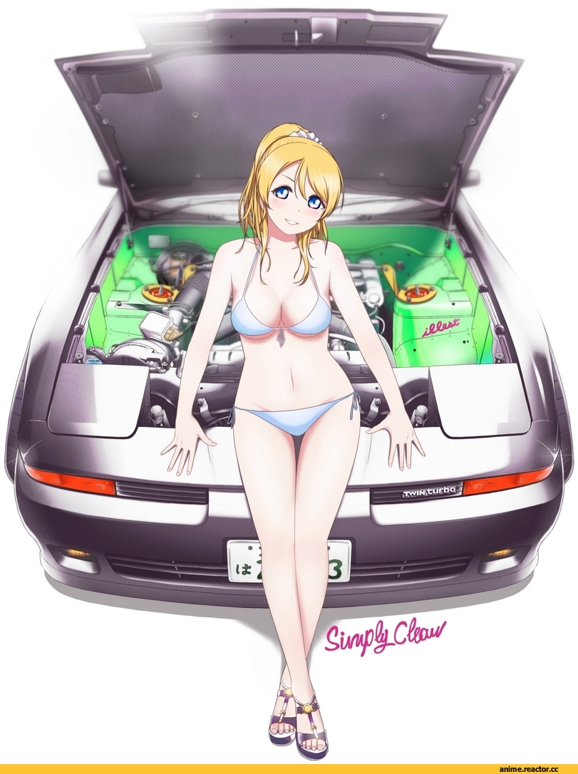 Ayase Eli, Love Live!, sweeter (h110111), Anime Ero, Anime