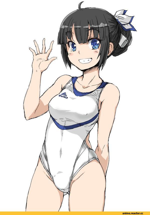 Hestia (Danmachi), Danmachi, Anime Ero, Anime Ero Swim, Anime