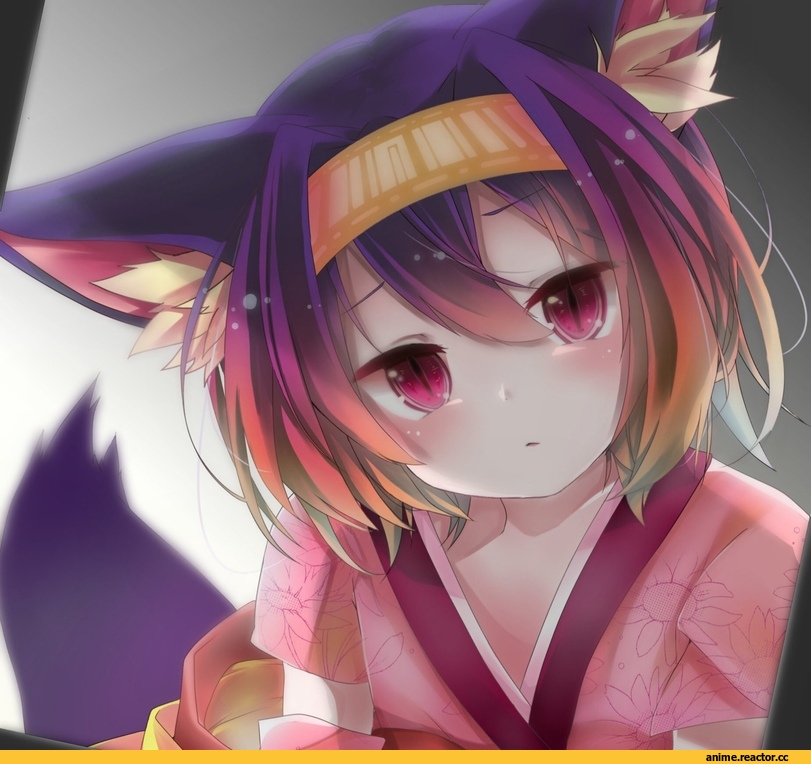Anime Art, No Game No Life, Hatsuse Izuna, mai (12mai0426), artist, Animal Ears, Anime