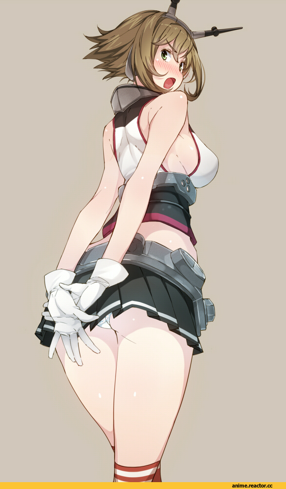 Mutsu, Kantai Collection, amayu, oshiri, Anime Ero, Adult pantsu, Anime