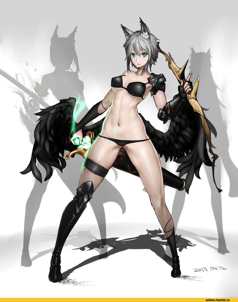 Anime Art, AO, Anime Ero, horori (halloweenday309), Animal Ears, Anime