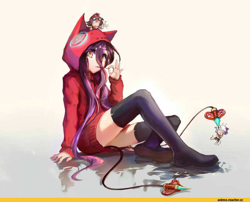 No Game No Life, Anime Art, Shuvi Dola, Riku Dola, Anime