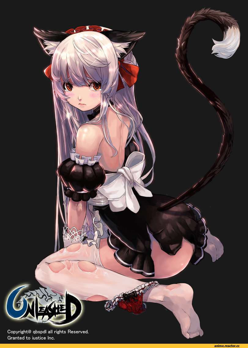 qbspdl, Anime Art, unleashed, Animal Ears, nekomimi, Anime Ero, Anime