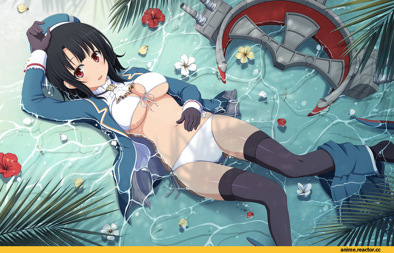 Kantai Collection, Takao (Kantai Collection), большое разрешение, Anime Ero Swim, Anime Ero, Anime