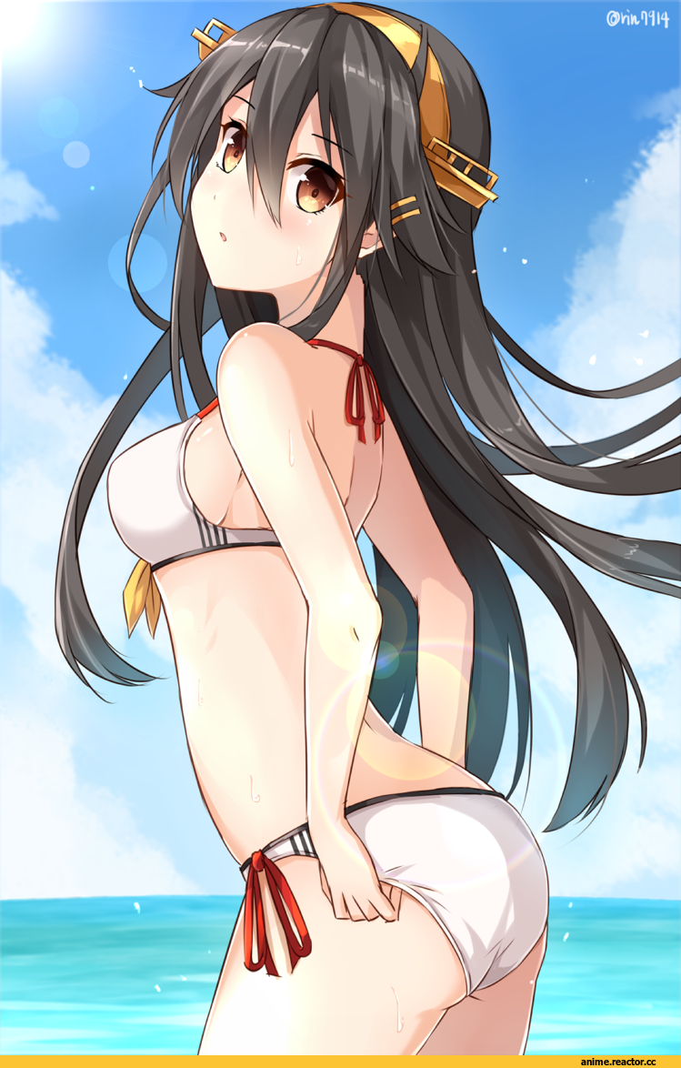 Haruna (Kantai Collection), Kantai Collection, Rinyuu (Rin☆Yuu), Anime Art, Anime Ero, Anime