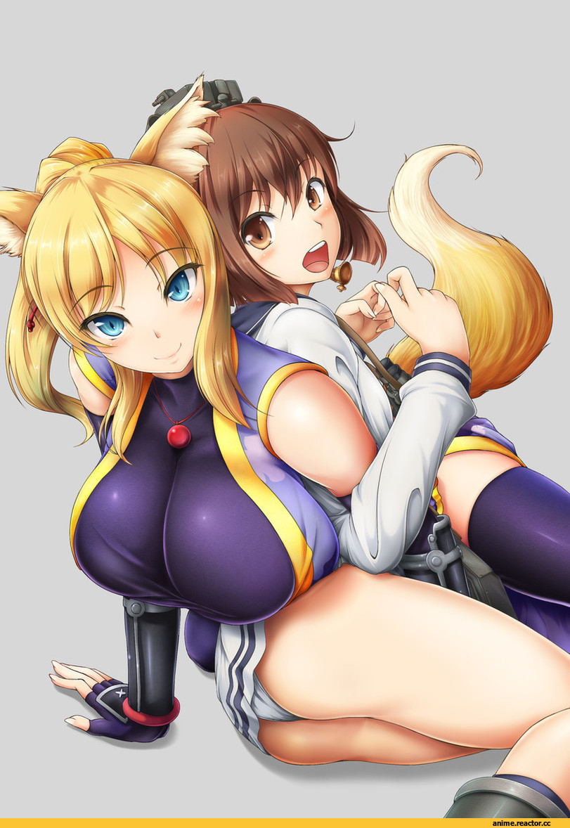 bol (liliymimi), Yukikaze (Kantai Collection), Kantai Collection, Yukikaze Panettone, Adult pantsu, Anime Ero, Kitsune, Animal Ears, Anime