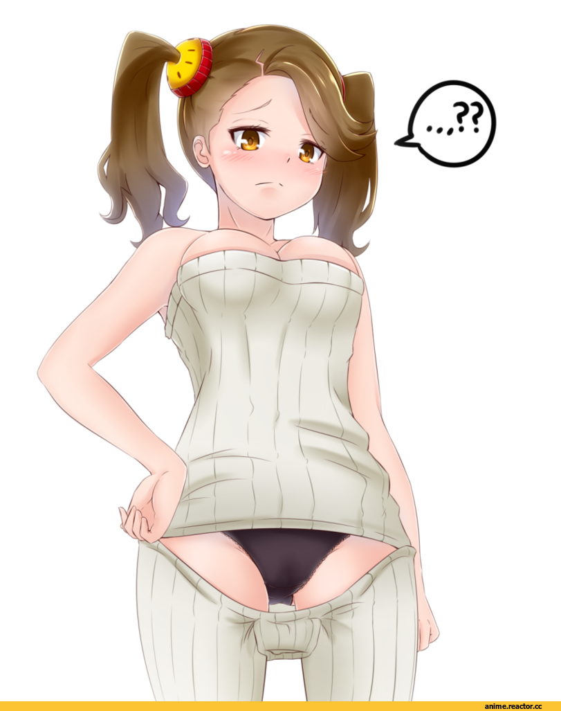 Anime Ero Pantsu, Anime Ero, Open-Chest Sweater, что то пошло не так, Gundam Build Fighters Try, Gyanko, Anime