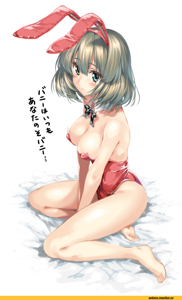 Takagaki Kaede, Idolmaster, Piromizu, Anime Art, Anime Ero, Usagimimi, Animal Ears, Anime