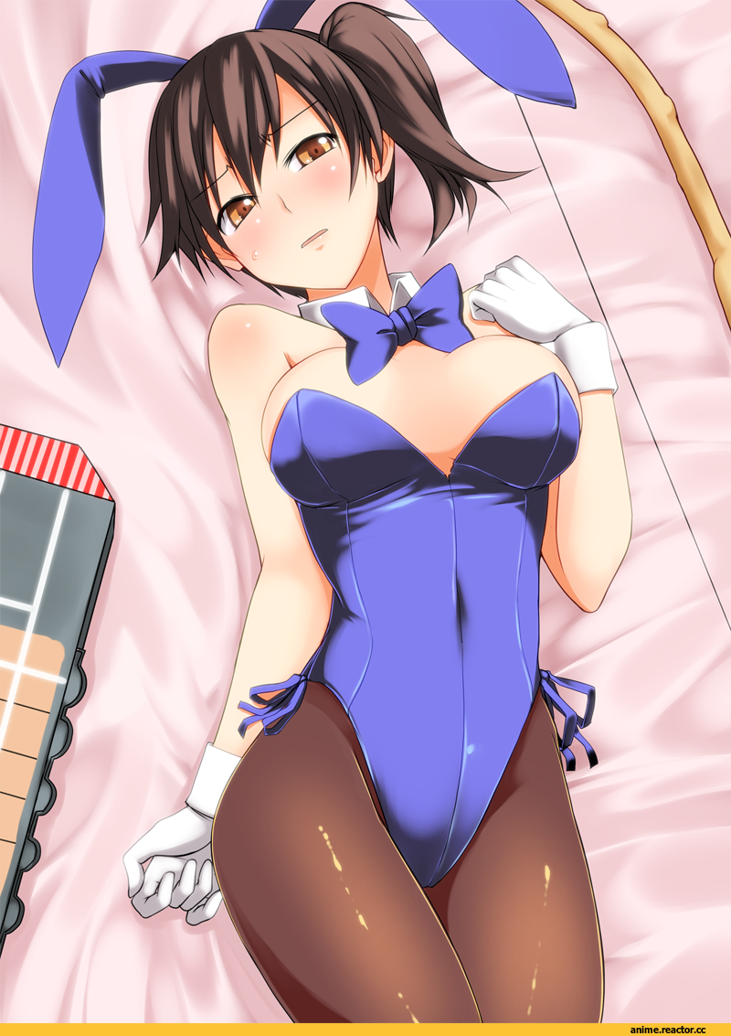 Kaga (Kantai Collection), Kantai Collection, Anime Ero, Anime Art, Animal Ears, Usagimimi, Anime