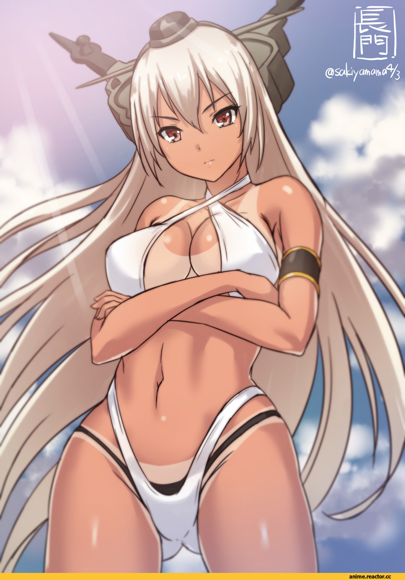 Nagato (Kantai Collection), Kantai Collection, Anime Art, Anime Ero Swim, Anime Ero, Sakiyamama, Anime