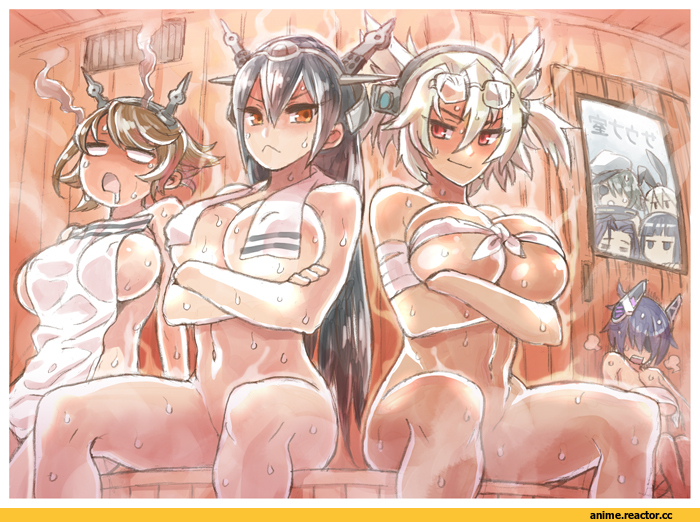 Kitakami (Kantai Collection), Musashi (Kantai Collection), Mutsu (Kantai Collection), Nagato (Kantai Collection), shimakaze (kantai collection), tatsuta (kantai collection), tenryuu (kantai collection), Anime Ero Swim, Anime Ero Megane, Anime Adult Wet, Anime, Anime Ero, Kantai Collection, mimonel, Kiso