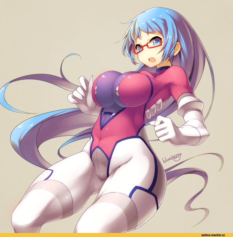 Anime Original, Anime Art, Anime Ero, blueberry, в комментах ещё, много картинок, Anime Ero Kyonyuu, Anime Ero Oppai, Kitsune, blueberry (5959), Anime, Animal Ears