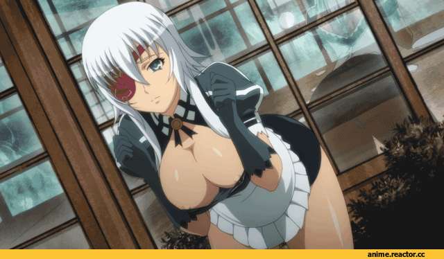 Hyakka Ryouran Samurai Girls, yagyuu gisen, Anime Гифки, Anime Ero Gifs, Anime Ero, Anime