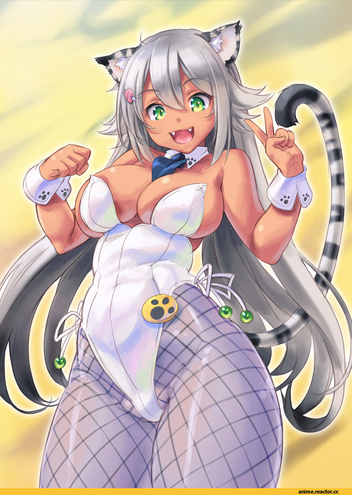Kiyama Satoshi, Anime Art, Anime Ero, Animal Ears, neko, Anime