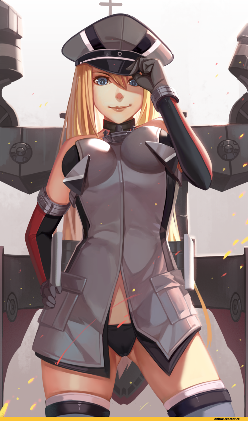 Bismarck (Kantai Collection), Kantai Collection, NIAN, Anime Art, Adult pantsu, Anime Ero, Anime