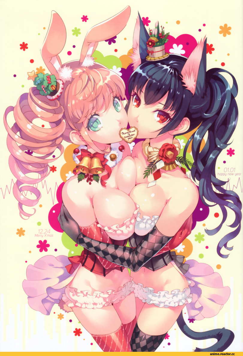 nishimura eri, Anime Ero, Usagimimi, Animal Ears, nekomimi, Anime