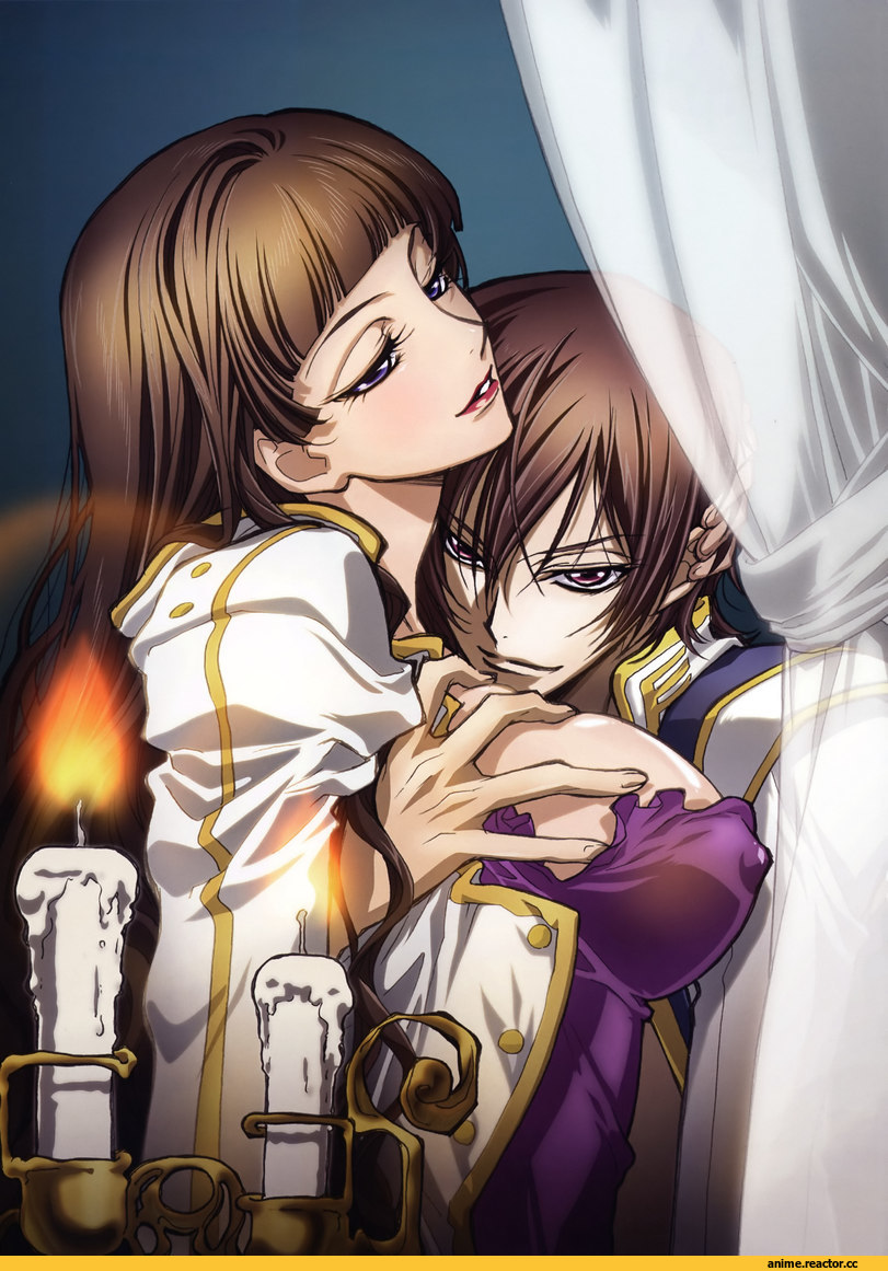 Anime Art, nakajima atsuko, Code Geass, Marianne vi Britannia, lelouch lamperouge, Anime Ero, Anime Ero BDSM, incest, Anime