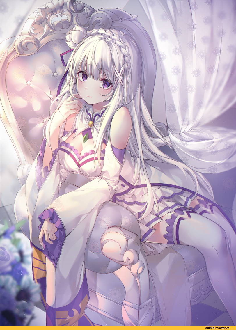 kinty, Anime Art, Emilia (re zero), Re Zero Kara Hajimeru Isekai Seikatsu, Anime