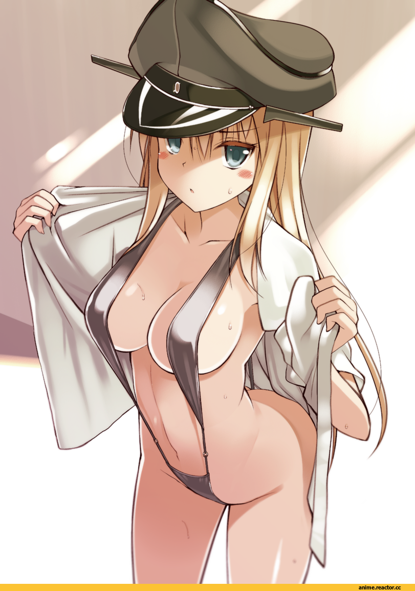 Anime Art, Oota Yuuichi, Kantai Collection, Bismarck (Kantai Collection), Anime Ero, Anime Ero Swim, Anime